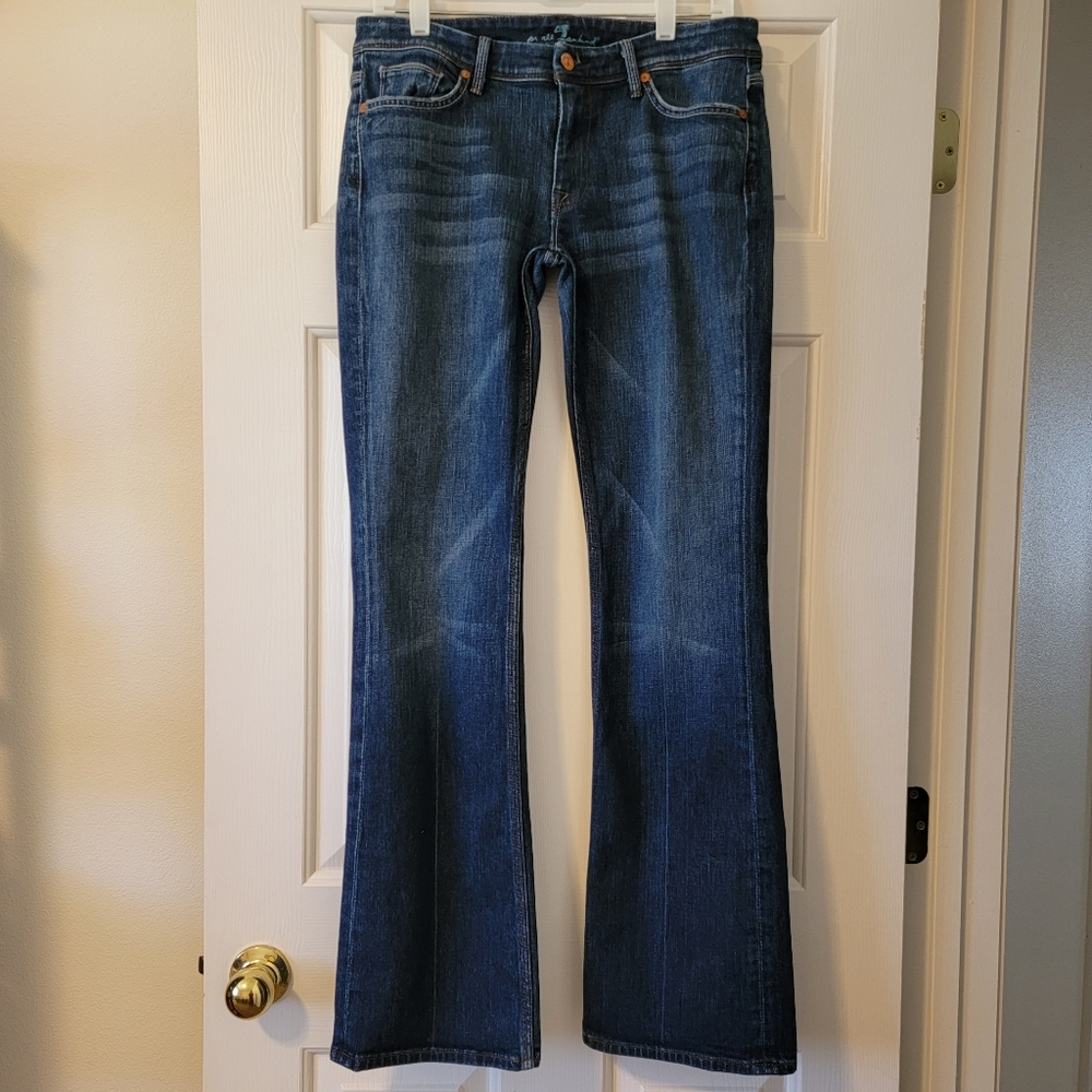 7 For All Mankind Flynt Blue Jeans - Sz 31